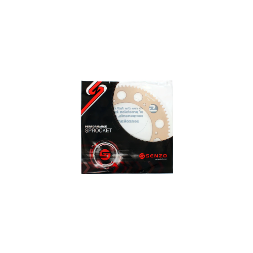 Senzo 219 Pitch CNC Gold Rear Sprocket