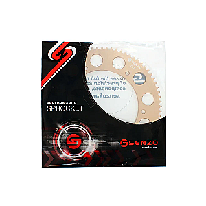 Senzo 219 Pitch CNC Gold Rear Sprocket
