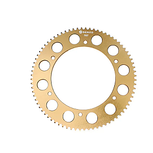 Senzo 219 Pitch CNC Gold Rear Sprocket