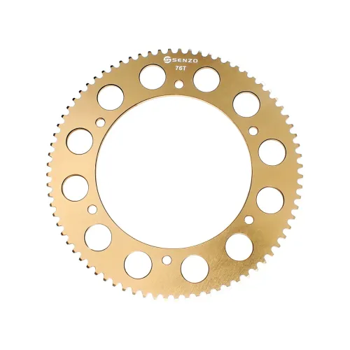 Senzo 219 Pitch CNC Gold Rear Sprocket